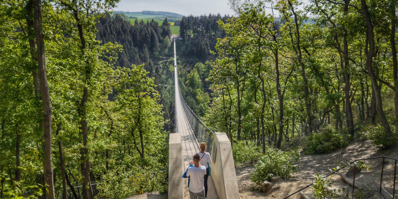 Hängeseilbrücke Geierlay – Hotel Forellenhof