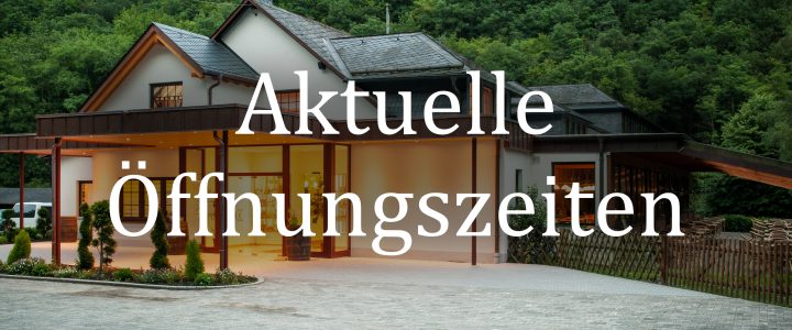 Neue Öffnungzeiten